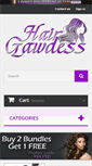 Mobile Screenshot of hairgawdess.com
